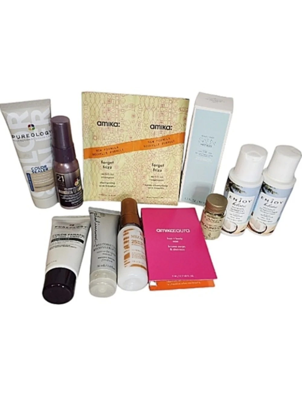 New! Mixed Haircare & Beauty Lot: Pureology, Amika, Mizani, Kenra, Mary Kay